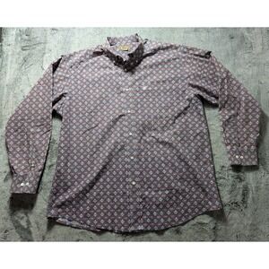 Ariat Long Sleeve Button Down Western Shirt Men's Size XL Southwestern